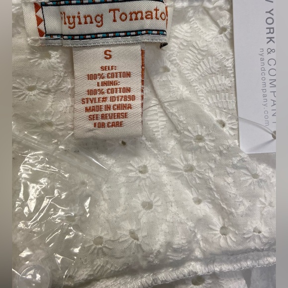 New York & Company - Eyelet Button-Front Midi Dress (NWT) - Picture 5 of 7